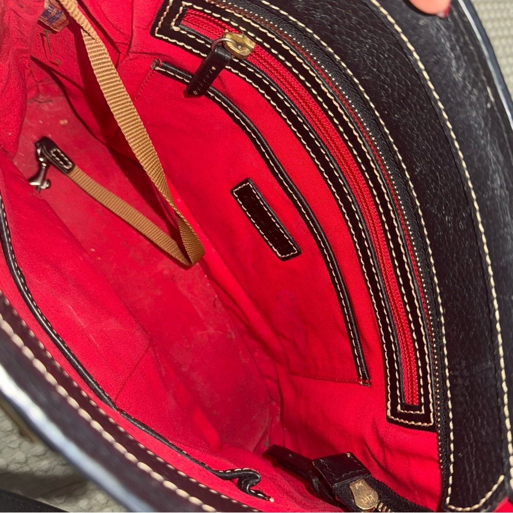 Dooney & Bourke Leather Tote Bag - Picture 7 of 7